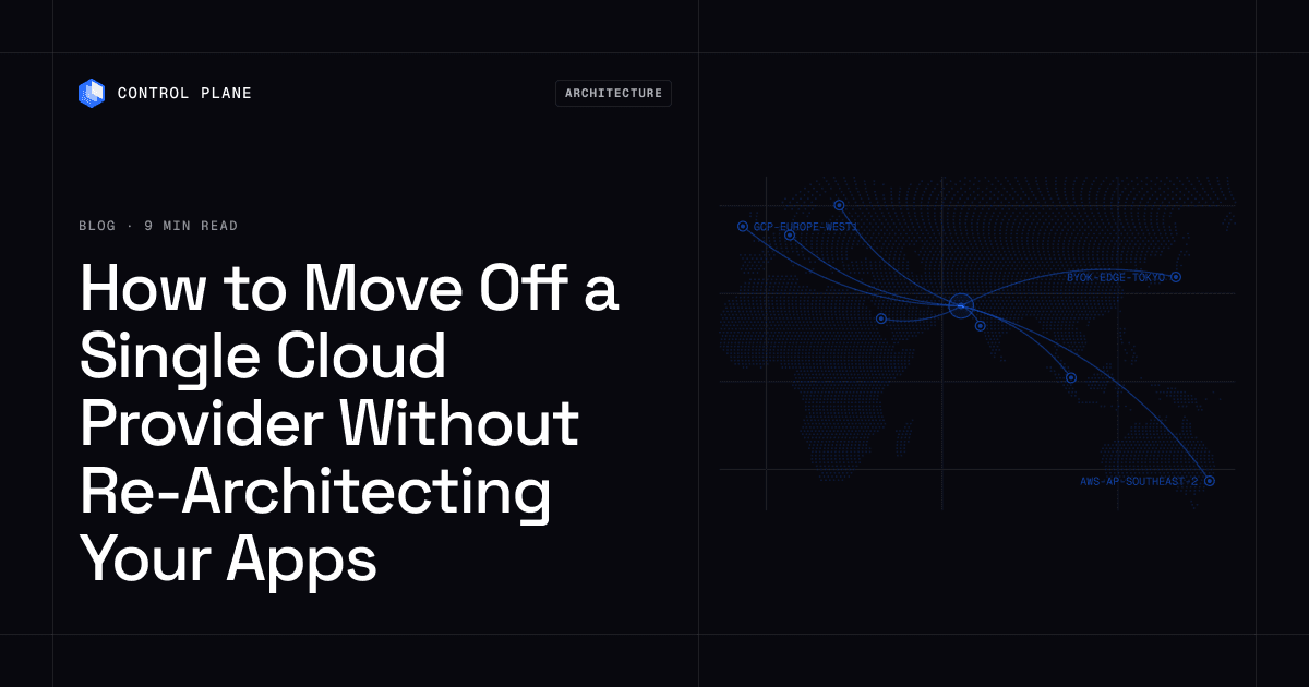 Move off a single cloud